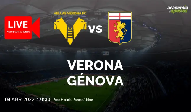 Verona Génova livestream | Serie A | 04 April 2022