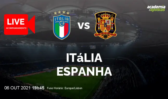Itália Espanha livestream | UEFA Nations League | 06 October 2021