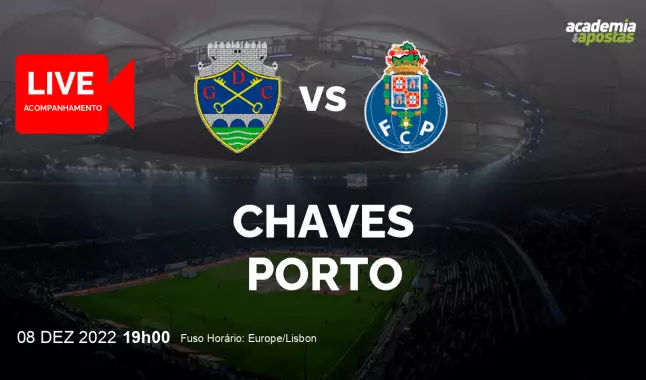 GD Chaves FC Porto livestream | Taça da Liga | 08 December 2022