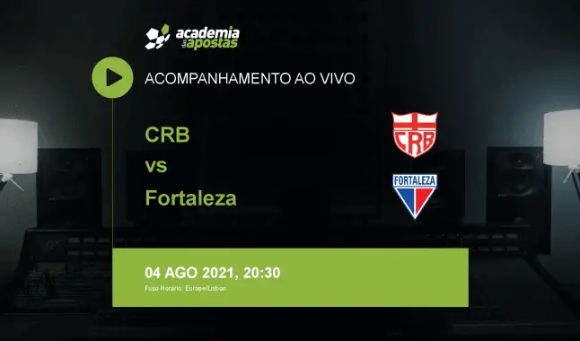 CRB Fortaleza livestream | Copa do Brasil | 04 August 2021
