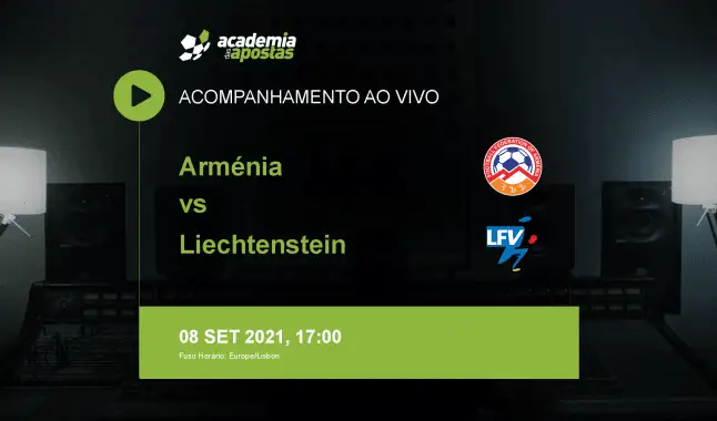 Arménia Liechtenstein  livestream | WC Qualification Europe | 08 September 2021