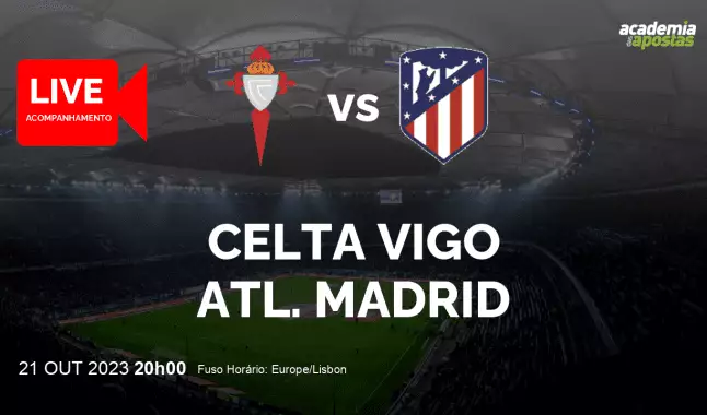 Celta Vigo Atl. Madrid livestream | Primera División | 21 October 2023