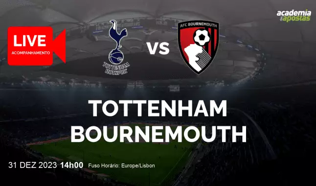 Tottenham Bournemouth livestream | Premier League | 31 December 2023