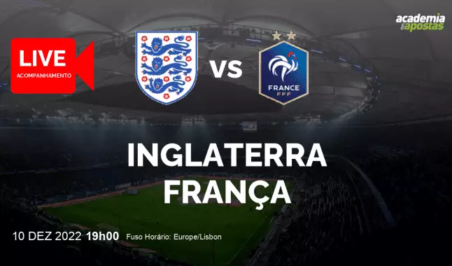 Inglaterra França livestream | Mundial | 10 December 2022