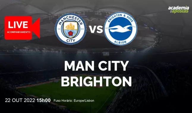 Man City Brighton livestream | Premier League | 22 October 2022