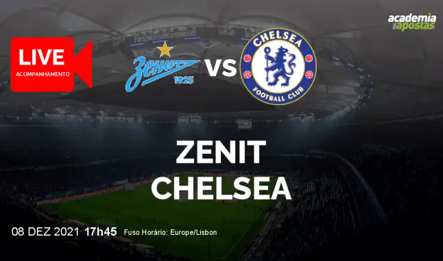 Zenit Chelsea livestream | UEFA Champions League | 08 December 2021