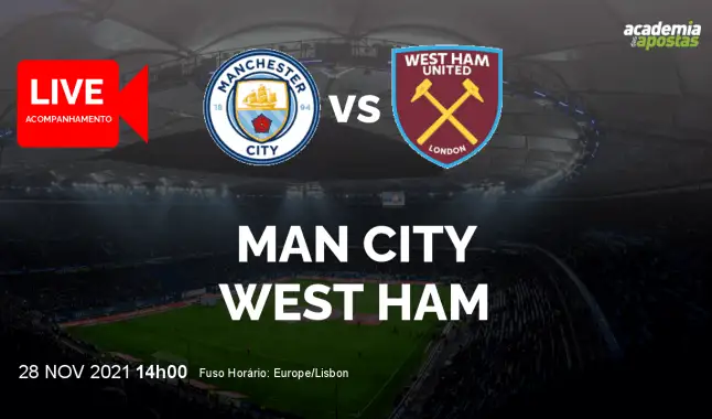 Man City West Ham livestream | Premier League | 28 November 2021