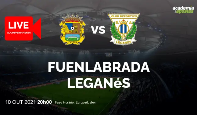 Fuenlabrada Leganés livestream | Segunda División | 10 October 2021