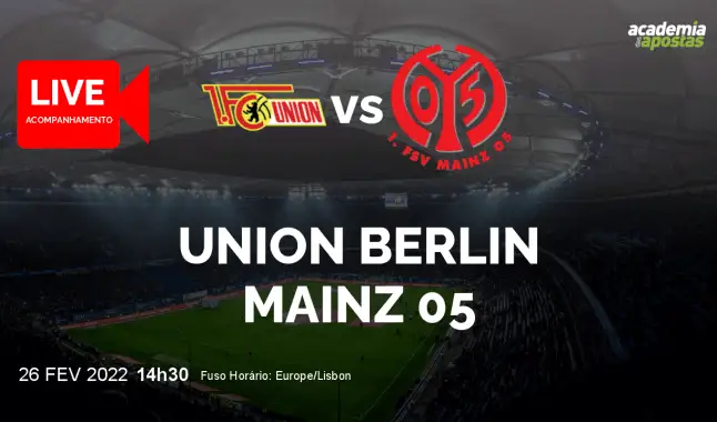 Union Berlin Mainz 05 livestream | Bundesliga | 26 February 2022