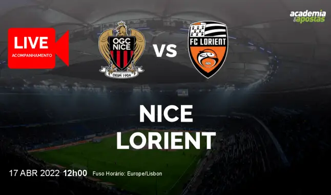 Nice Lorient livestream | Ligue 1 | 17 April 2022