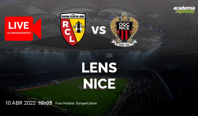 Lens Nice livestream | Ligue 1 | 10 April 2022