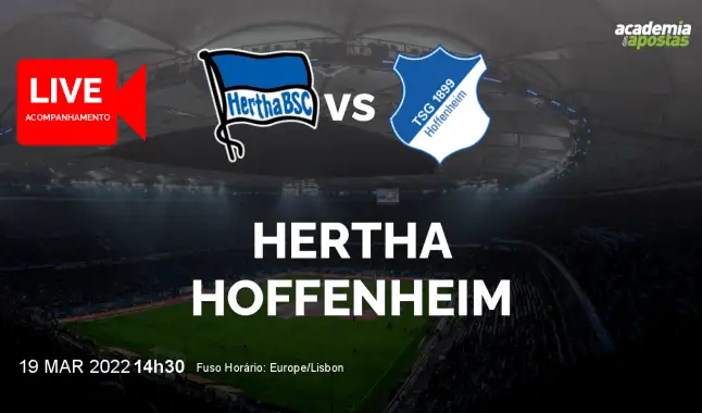 Hertha Hoffenheim livestream | Bundesliga | 19 March 2022