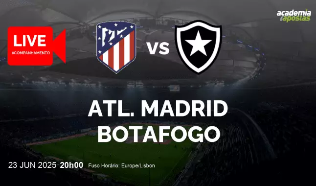 Atl. Madrid Botafogo livestream | FIFA Club World Cup | 23 June 2025