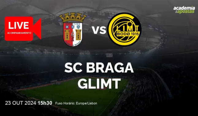 SC Braga Glimt livestream | UEFA Europa League | 23 October 2024