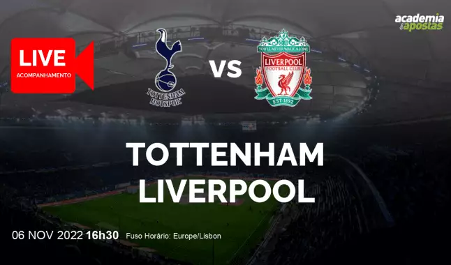 Tottenham Liverpool livestream | Premier League | 06 November 2022