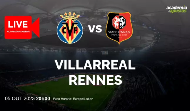 Villarreal Rennes livestream | UEFA Europa League | 05 October 2023