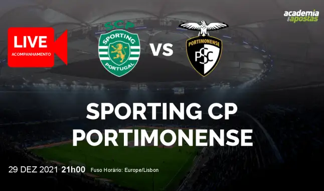 Sporting CP Portimonense livestream | Liga Portugal Betclic | 29 December 2021