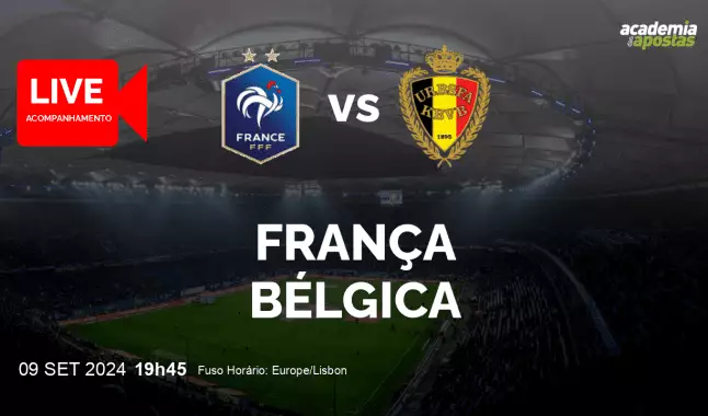 França Bélgica livestream | UEFA Nations League | 09 September 2024