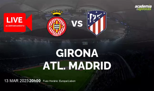 Girona Atl. Madrid livestream | Primera División | 13 March 2023