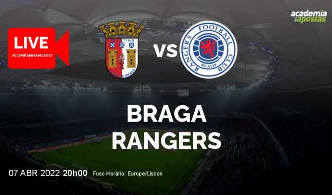 SC Braga Rangers livestream | UEFA Europa League | 07 April 2022