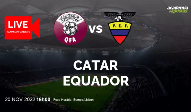 Catar Equador livestream | Mundial | 20 November 2022