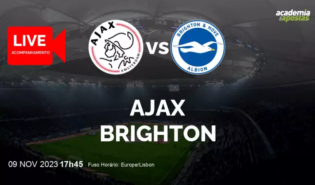 Ajax Brighton livestream | UEFA Europa League | 09 November 2023