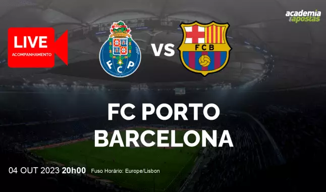 FC Porto Barcelona livestream | UEFA Champions League | 04 October 2023