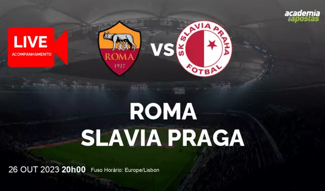 Roma Slavia Praga livestream | UEFA Europa League | 26 October 2023