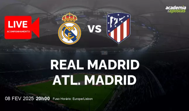 Real Madrid Atl. Madrid livestream | Primera División | 08 February 2025