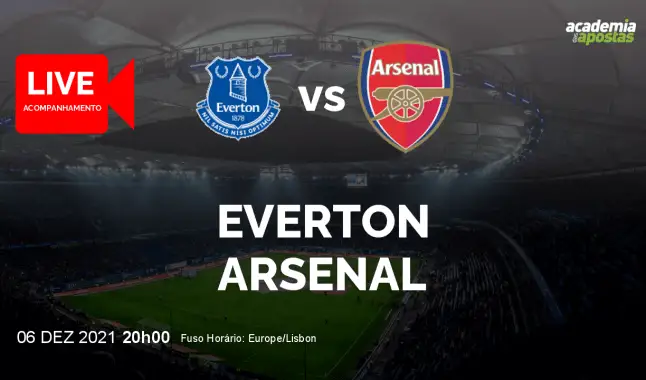 Everton Arsenal livestream | Premier League | 06 December 2021