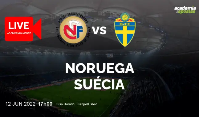 Noruega Suécia livestream | UEFA Nations League | 12 June 2022