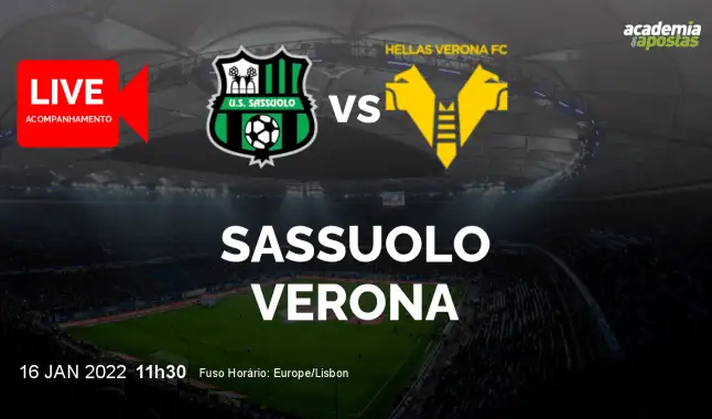 Sassuolo Verona livestream | Serie A | 16 January 2022