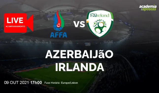 Azerbaijão Irlanda livestream | WC Qualification Europe | 09 October 2021