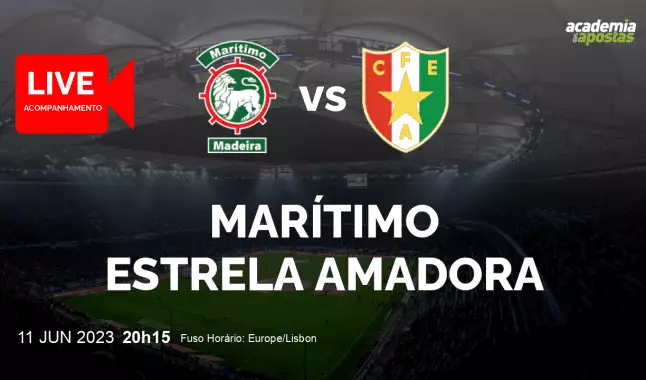 Marítimo Estrela livestream | Play-offs 1/2 | 11 June 2023