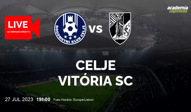 Celje Vitória SC livestream | Europa Conference League | 27 July 2023