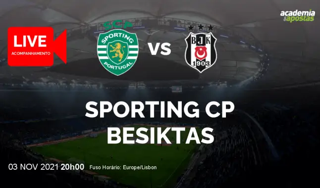 Sporting CP Besiktas livestream | UEFA Champions League | 03 November 2021