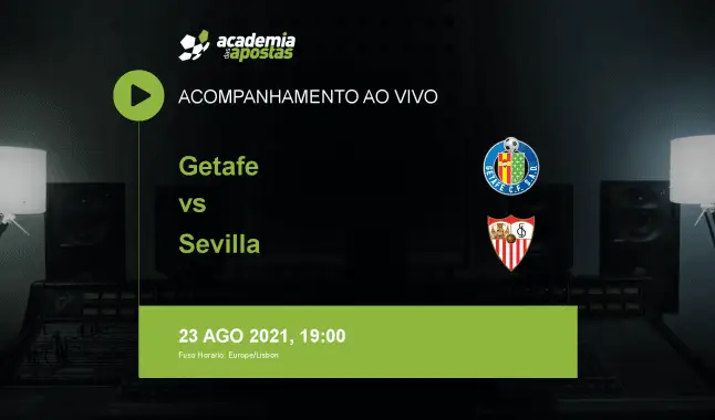 Getafe Sevilla livestream | Primera División | 23 August 2021