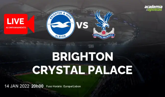Brighton Crystal Palace livestream | Premier League | 14 January 2022