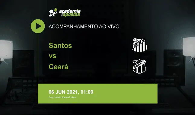 Santos Ceará livestream | Serie A | 06 June 2021