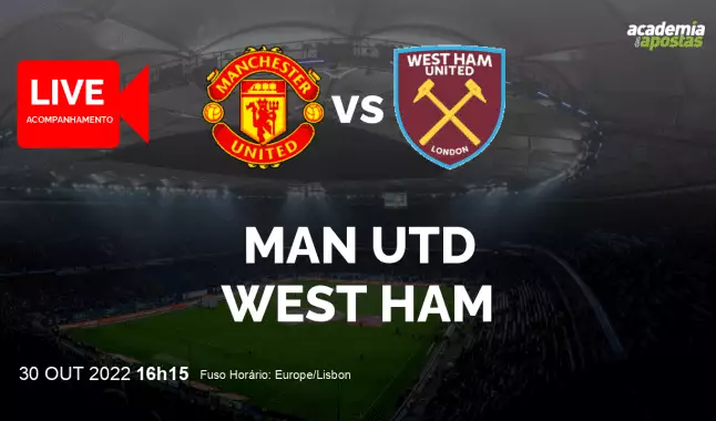 Man Utd West Ham livestream | Premier League | 30 October 2022