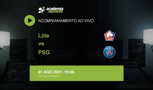 Lille PSG livestream | Trophée des Champions | 01 August 2021