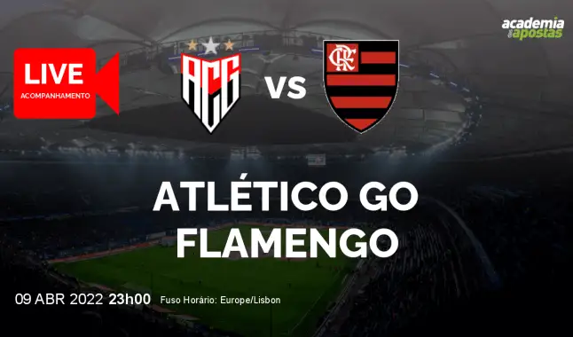 Atlético GO Flamengo livestream | Serie A | 10 April 2022
