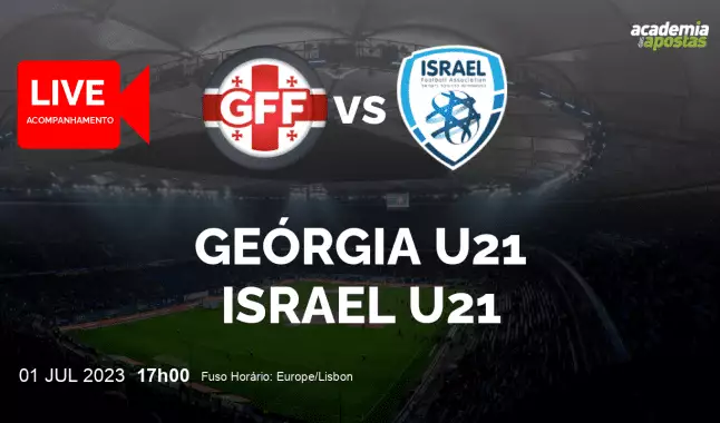Geórgia U21 Israel U21 livestream | UEFA U21 Championship | 01 July 2023