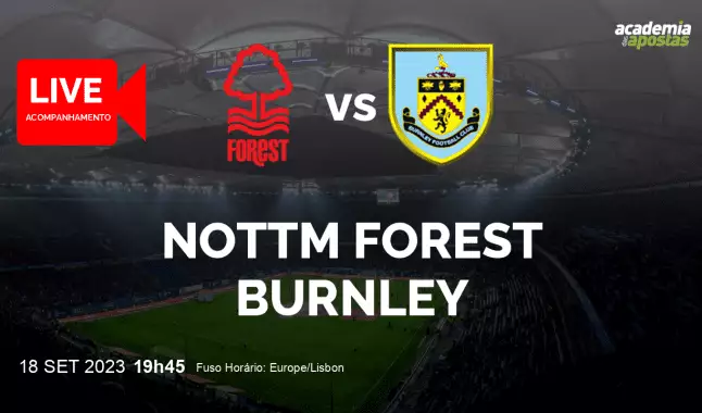 Nottm Forest Burnley livestream | Premier League | 18 September 2023