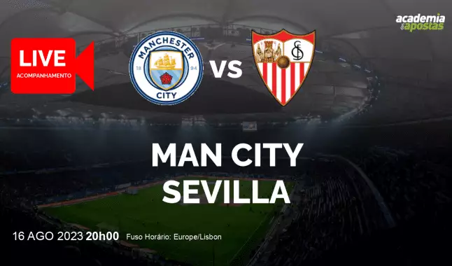Man City Sevilla livestream | UEFA Super Cup | 16 August 2023