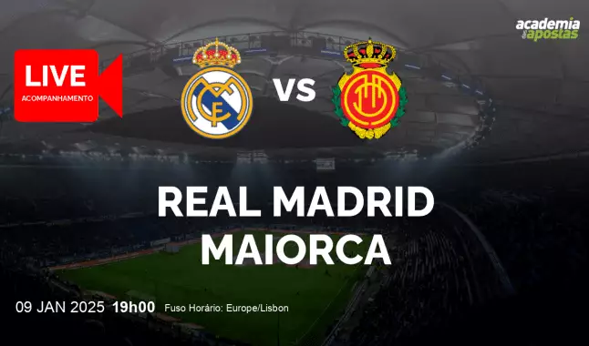 Real Madrid Maiorca livestream | Super Cup | 09 January 2025