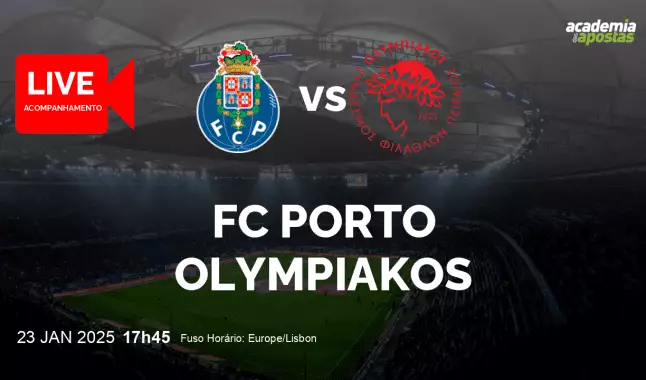 FC Porto Olympiakos livestream | UEFA Europa League | 23 January 2025