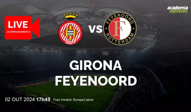 Girona Feyenoord livestream | UEFA Champions League | 02 October 2024