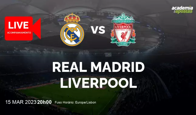 Real Madrid Liverpool livestream | UEFA Champions League | 15 March 2023