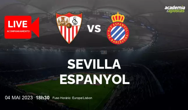 Sevilla Espanyol livestream | Primera División | 04 May 2023